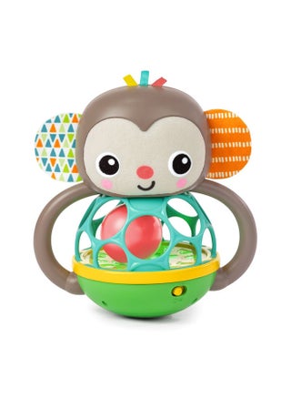 Bright Starts - Grab And Giggle Monkey Light-Up Musical Rattle Toy with Easy-Grasp Oball, Ages 6 Months+, Unisex - pzsku/Z85ADB2321ECF972D9B05Z/45/_/1724312338/570596d4-0fbd-4324-ac6e-66317ce4590c