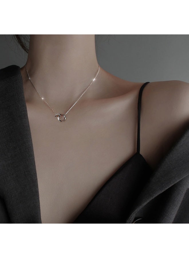 J.Rosée Crystal Mobius band 925 Sterling Silver Pendant Necklace for Women Gift Packing J.Rosée Fashion Jewelry JR-1115 - Image 5