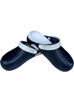 Liger Unisex Comfort Eva Sole Slippers Navy Blue - White  - Image 4