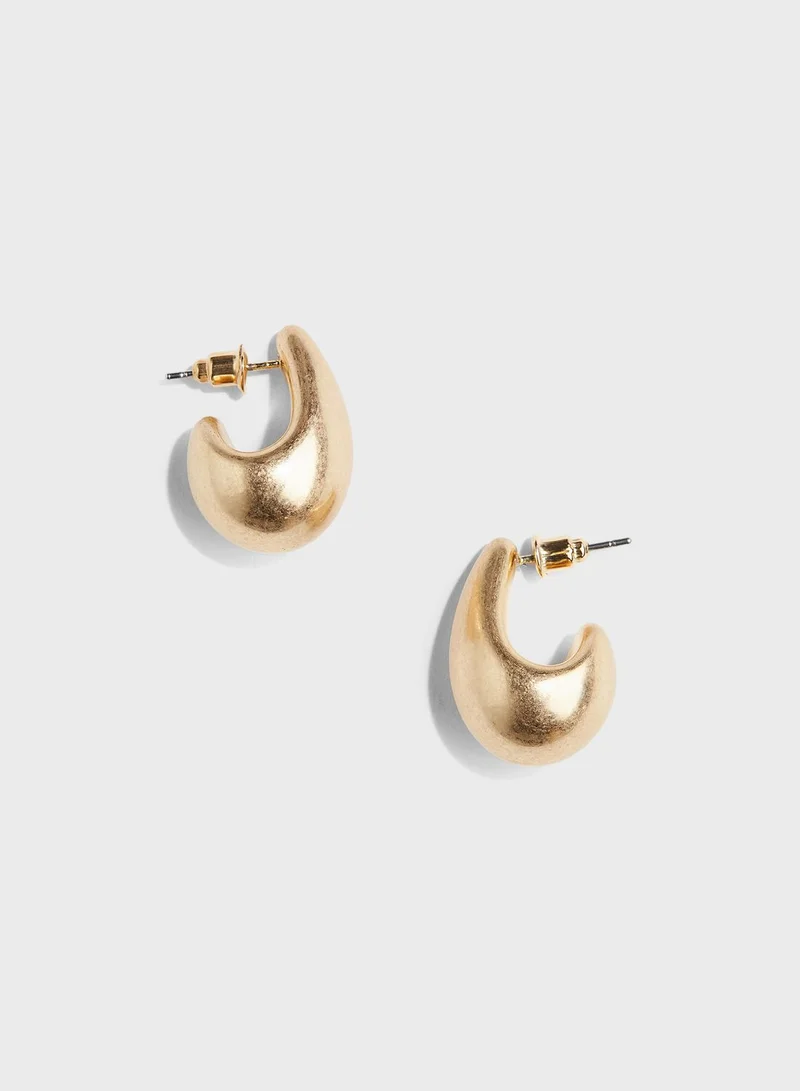 H&M Chunky Dome Earrings