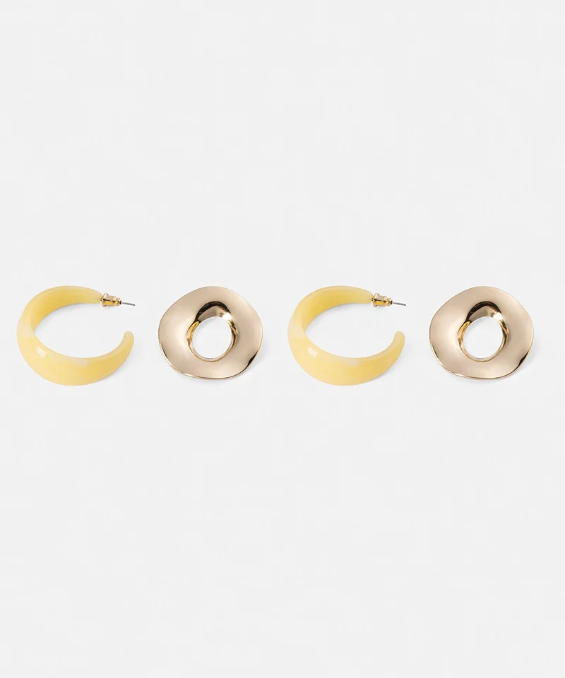 Ipekyol Pack of Two Earrings