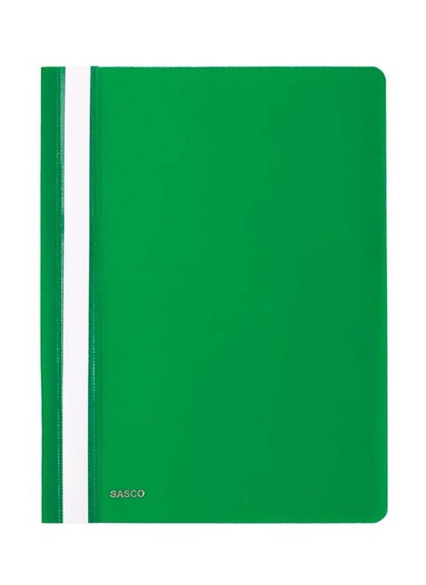 Sasco Pack of 12 FS Size Plastic Files - Green