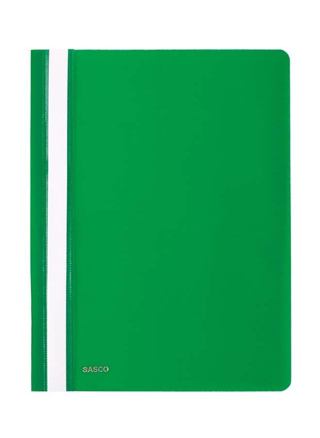 sasco - Sasco Pack of 12 FS Size Plastic Files - Green - Image 1