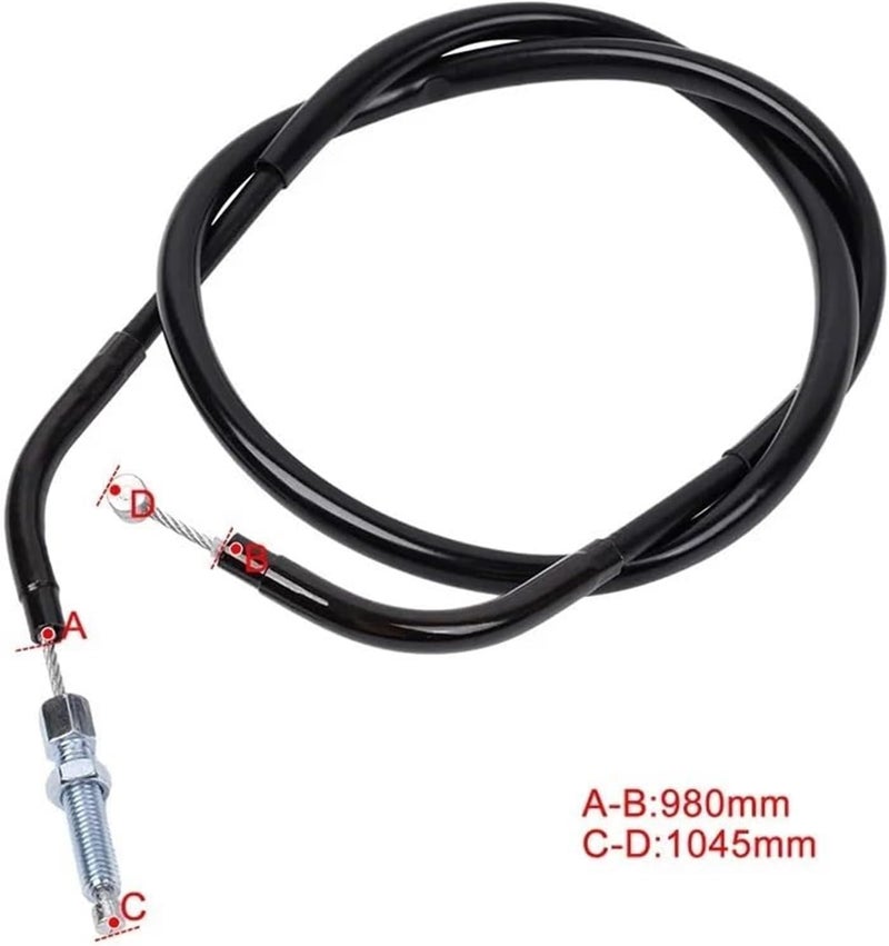 QASULER Adjustable Motorcycle Clutch Control Cable - Image 2