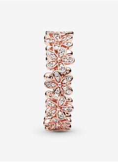 PANDORA Daisy 14k rose gold-plated ring with clear cubic zirconia, Size 48  - Image 4