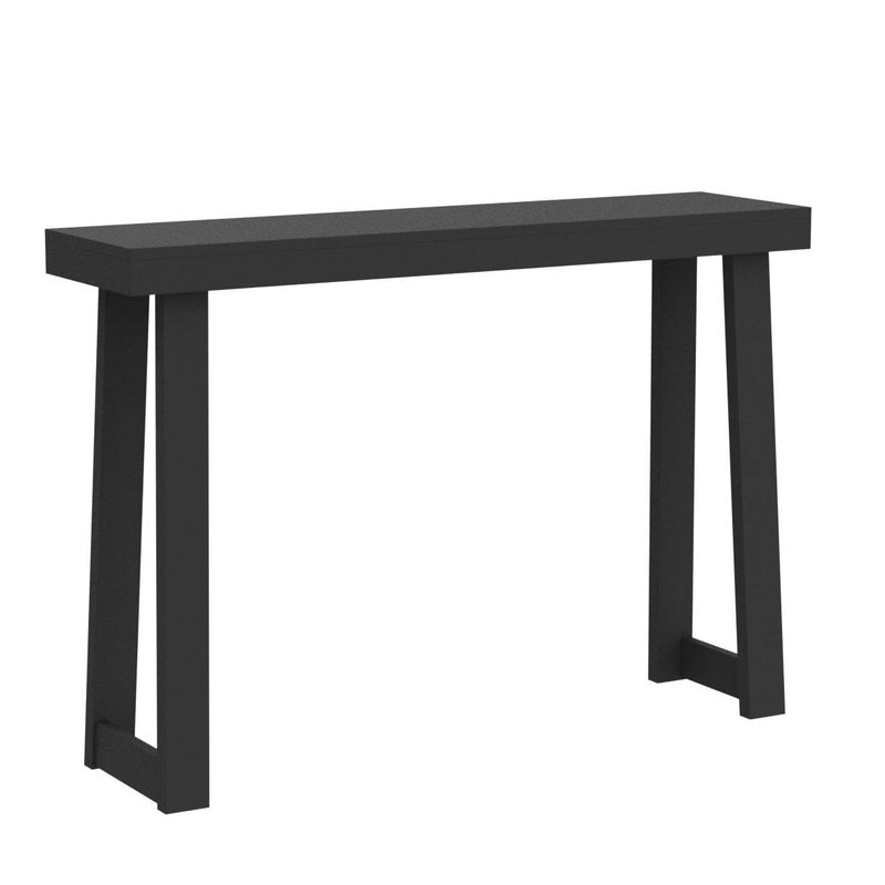 Plank+Beam Solid Wood Console Table, 46 Inch, Sofa Table, Narrow Entryway Table for Hallway, Behind The Couch, Living Room, Foyer, Easy Assembly, Black - Image 4