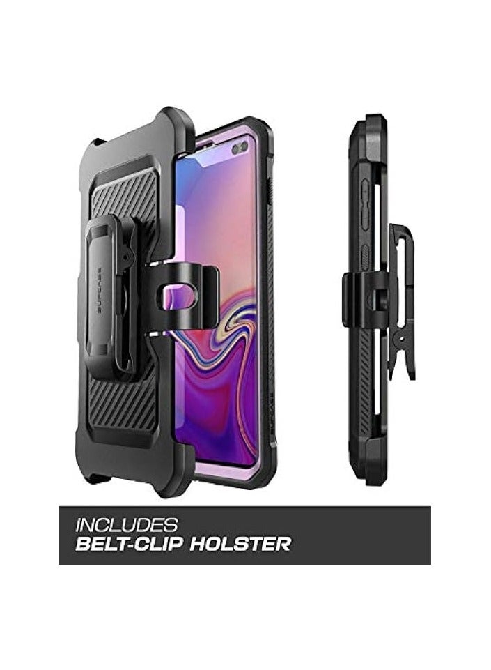 SUPCASE Unicorn Beetle Pro Series Designed for Galaxy S10 Case (2019 Release) Full-Body Dual Layer Rugged with Holster & Kickstand Without Built-in Screen Protector (Purple) - Image 5