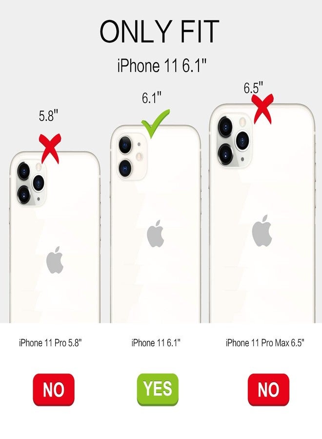 بنتوبين جراب BENTOBEN لهاتف iPhone 11 مع حامل حلقي 360 درجة، مقاوم للصدمات، نحيف، مزود بحامل مغناطيسي، مناسب للسيارة، للرجال والنساء، جراب حماية مانع للانزلاق لهاتف iPhone 11 مقاس 6.1 بوصة، أسود/ذهبي - Image 2