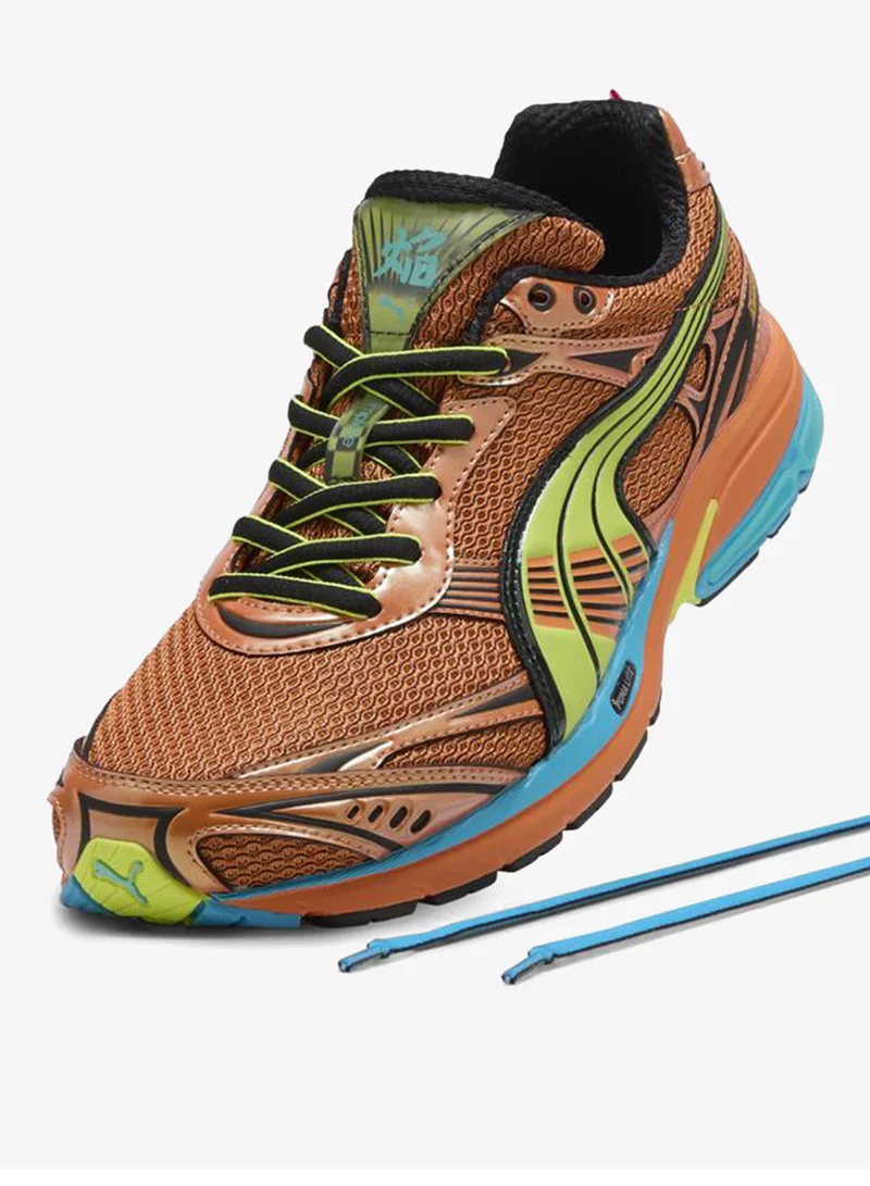 Puma Heat Fire-Electric Lime Homura OG+ Sneakers Unisex  | Best Price UAE