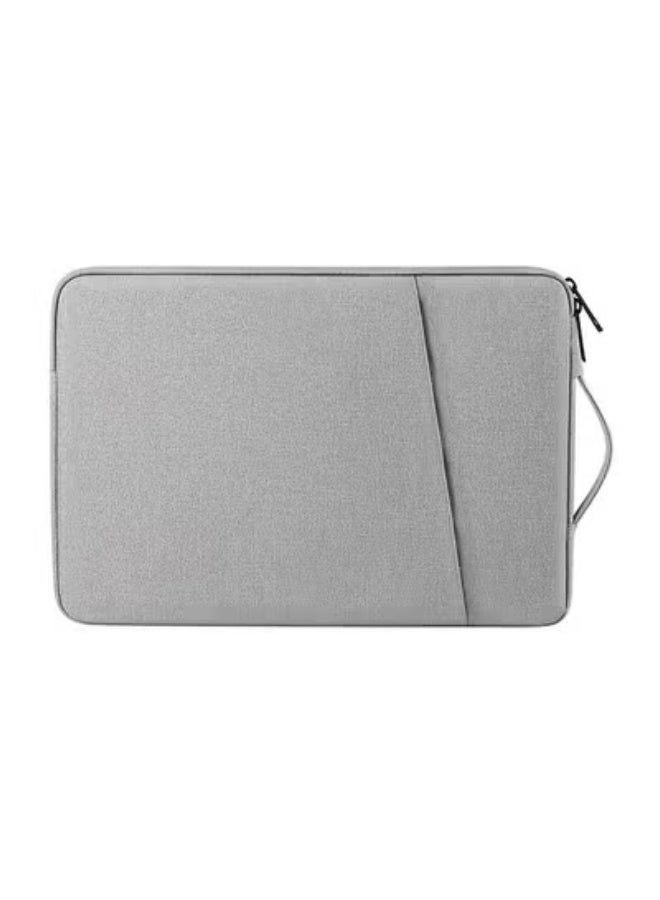 Universal Laptop Sleeve, Light Gray, Compatible with 14.1-15.4 Inch Notebooks & 16-inch MacBook, Slim & Shockproof - Image 1