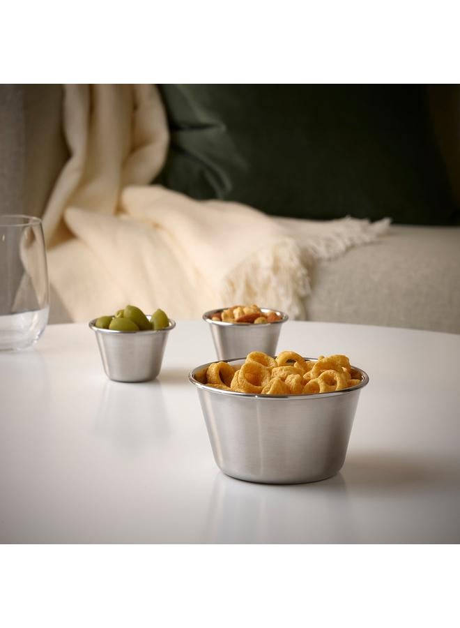 Green Tiger Serving Bowl, Stainless Steel, 13 Cm - Image 4