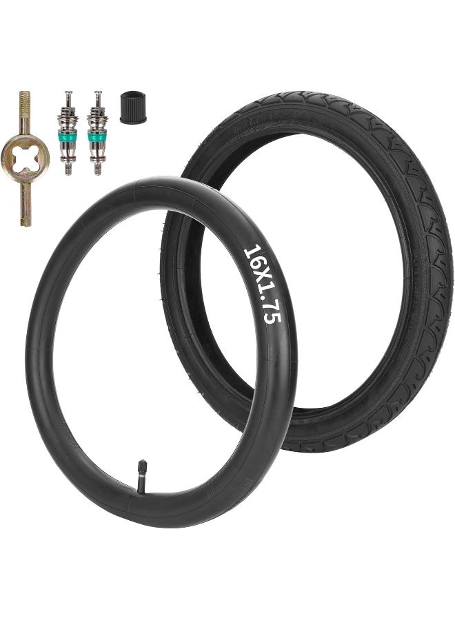 RUTU One Set Rear 16''*1.75/2.125 Tire and Inner Tube for BoB Revolution SE/Pro/Flex and Duallie - Image 1