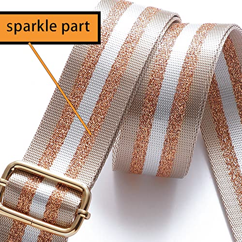 S-Jacorry Purse strap replacemnet crossbody bag strap women wide adjustable canvas cute shoulder strap Replacement Belt - Image 2