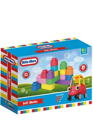 Little Tikes Soft Blocks - 21pc Set - pzsku/Z85AEB05B8FCAA70FB5A9Z/45/1752236342/fa925f46-3f67-4244-8633-76460fc1d2fd