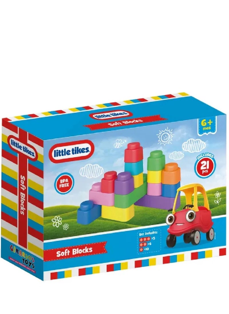 little tikes Little Tikes Soft Blocks - 21pc Set  - Image 1