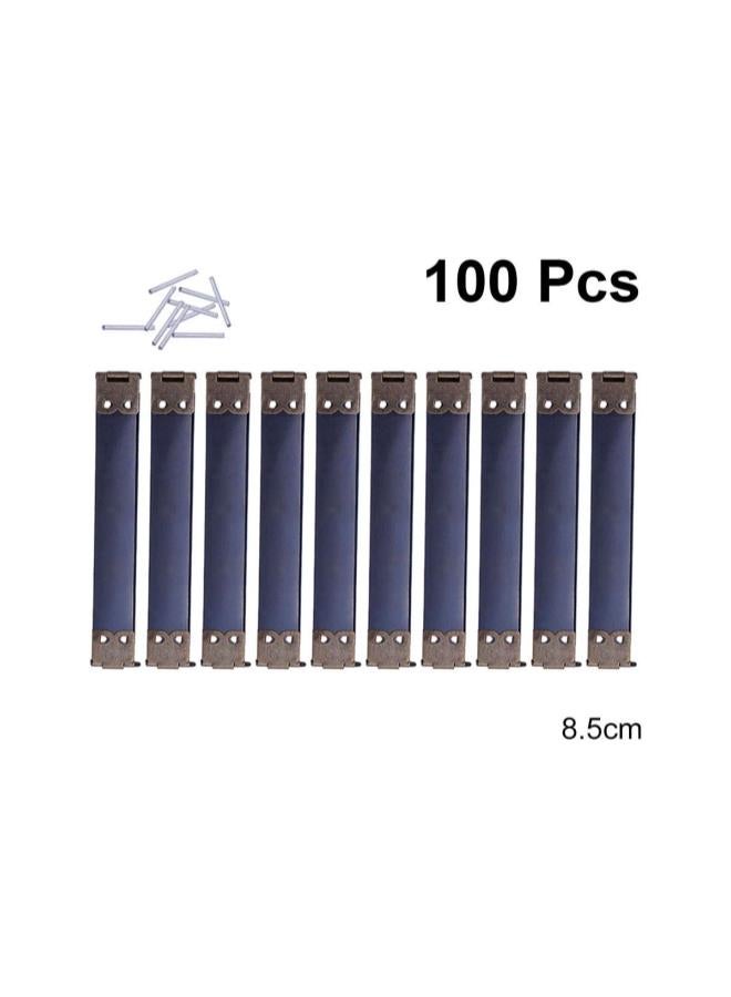 klarako 100PCS Kiss Clasp Bulk Metal Internal Flex Frames Purse Frame Coin Handbag Hinges for Clasp Coin Purse  - Image 4