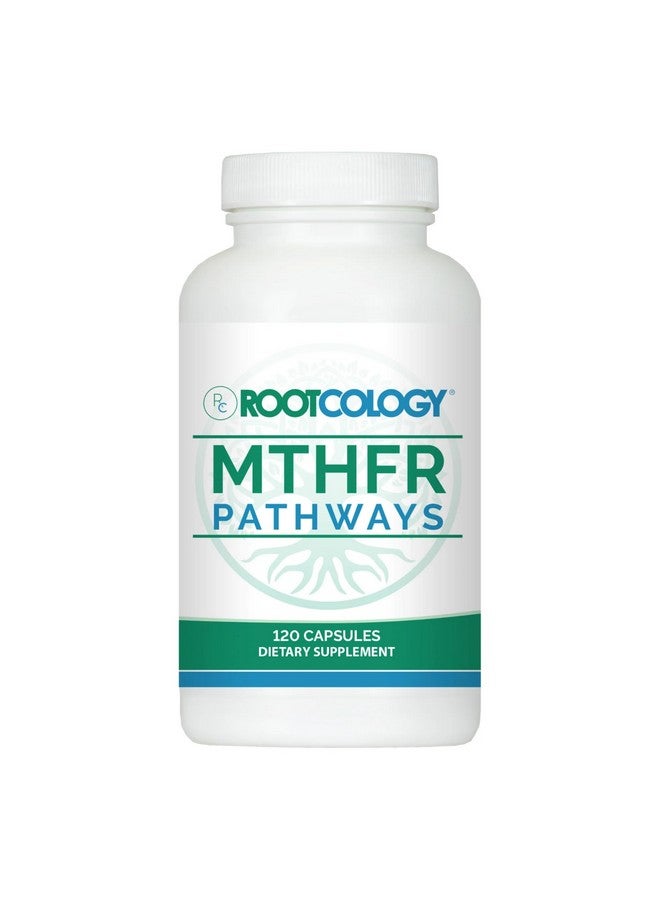 Rootcology by Dr. Izabella Wentz | MTHFR Pathways | Methylation Support with Vitamin B6, B12 & Folate | Supports Immunity, Energy & Brain Health | 120 Capsules - Image 1