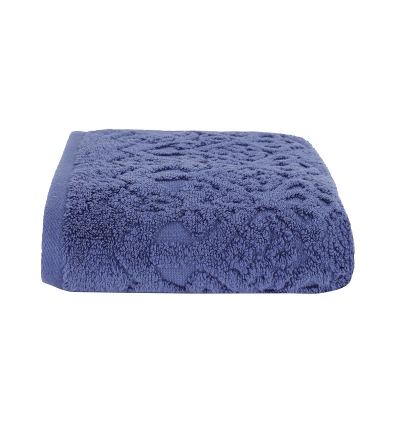 maspar 100% Cotton Windsor Hand Towel, 1 pcs, 45 x 75 cm, Blue - Image 2