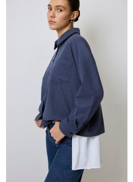Touche Pocket Melange Shirt  - Image 3
