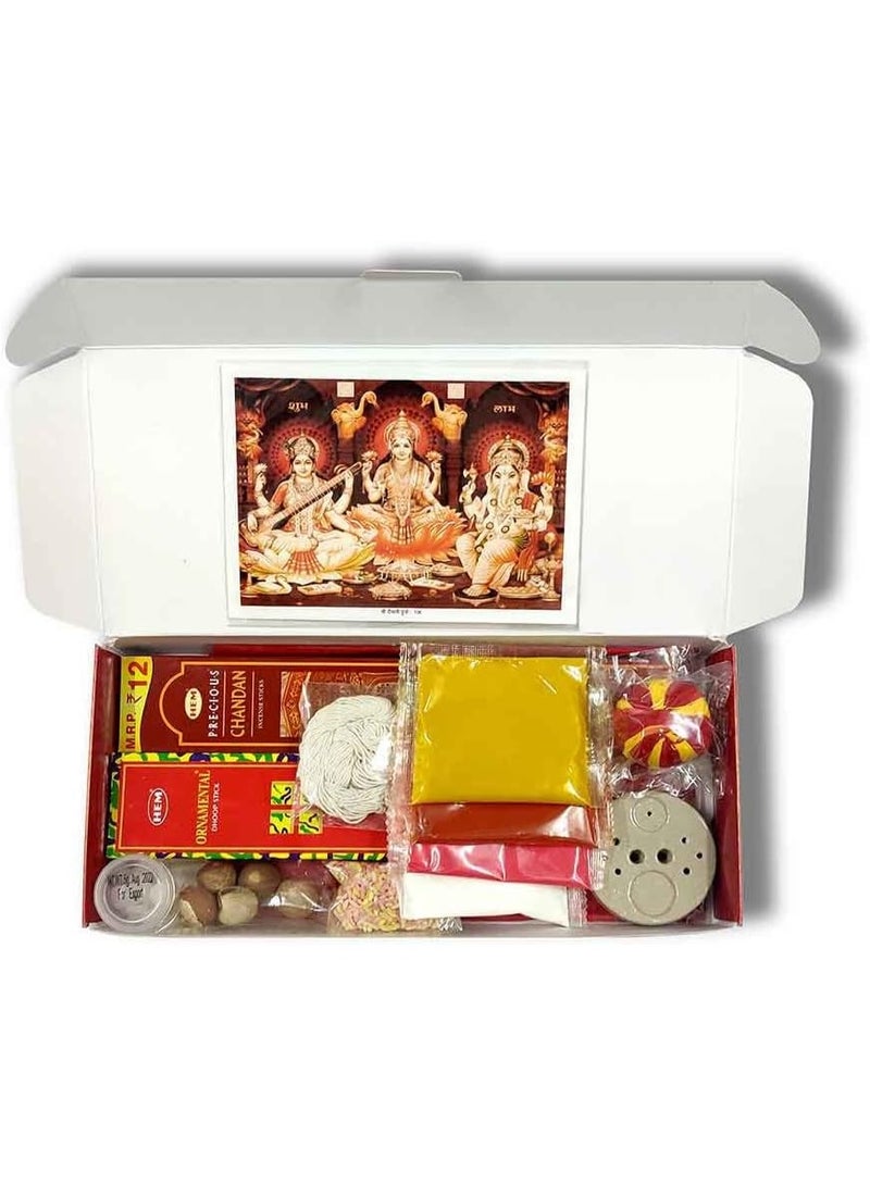 HEM Aradhana Pooja Samagri - 14 Sticks (Pack of 1) - Ritual Kit - Image 4