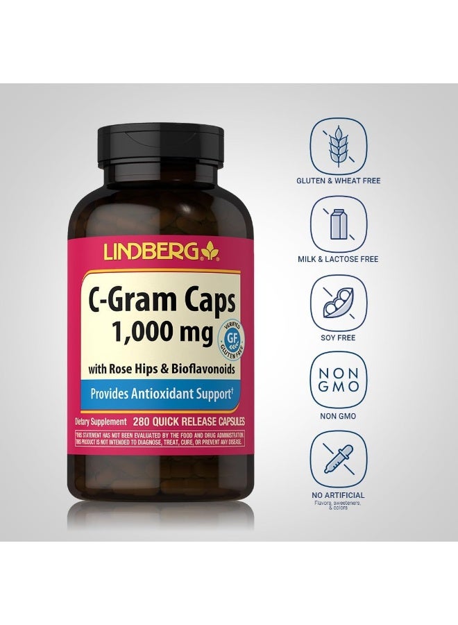 Lindberg C-Gram Caps 1,000 mg Dietary Supplement for Men and Women - Image 3