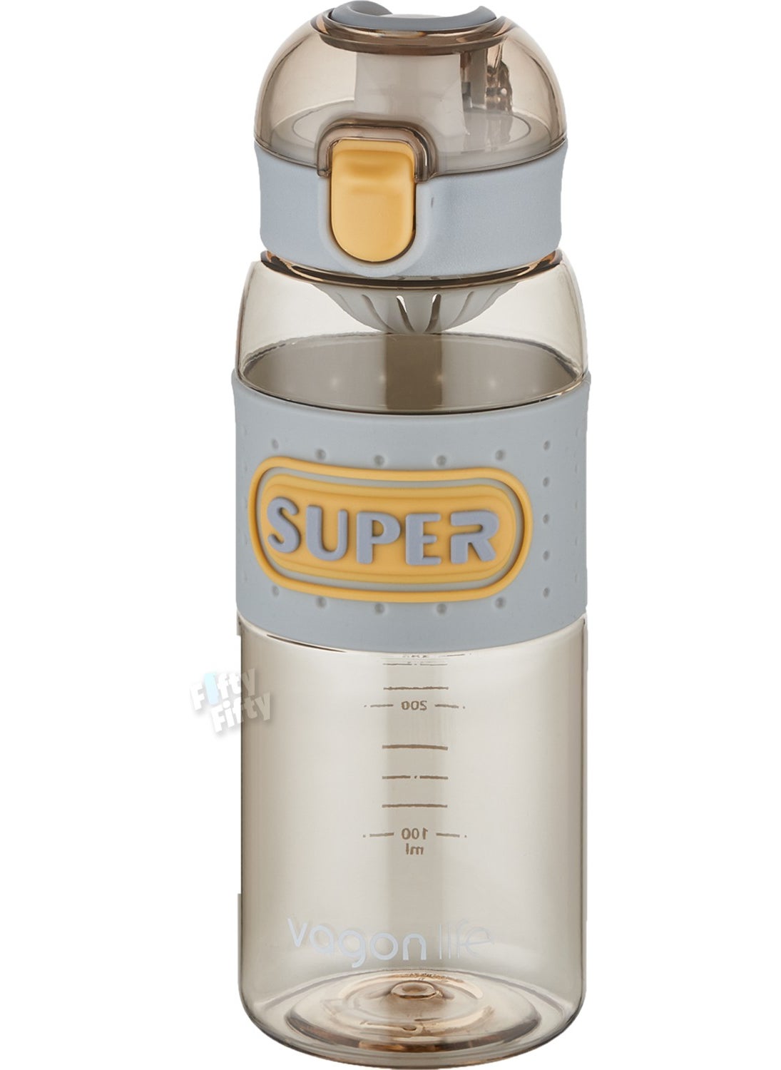 Vagonlife - 600 ml Comfortable Drinking Strawless Handle Non-Slip Body Water Bottle - Image 1