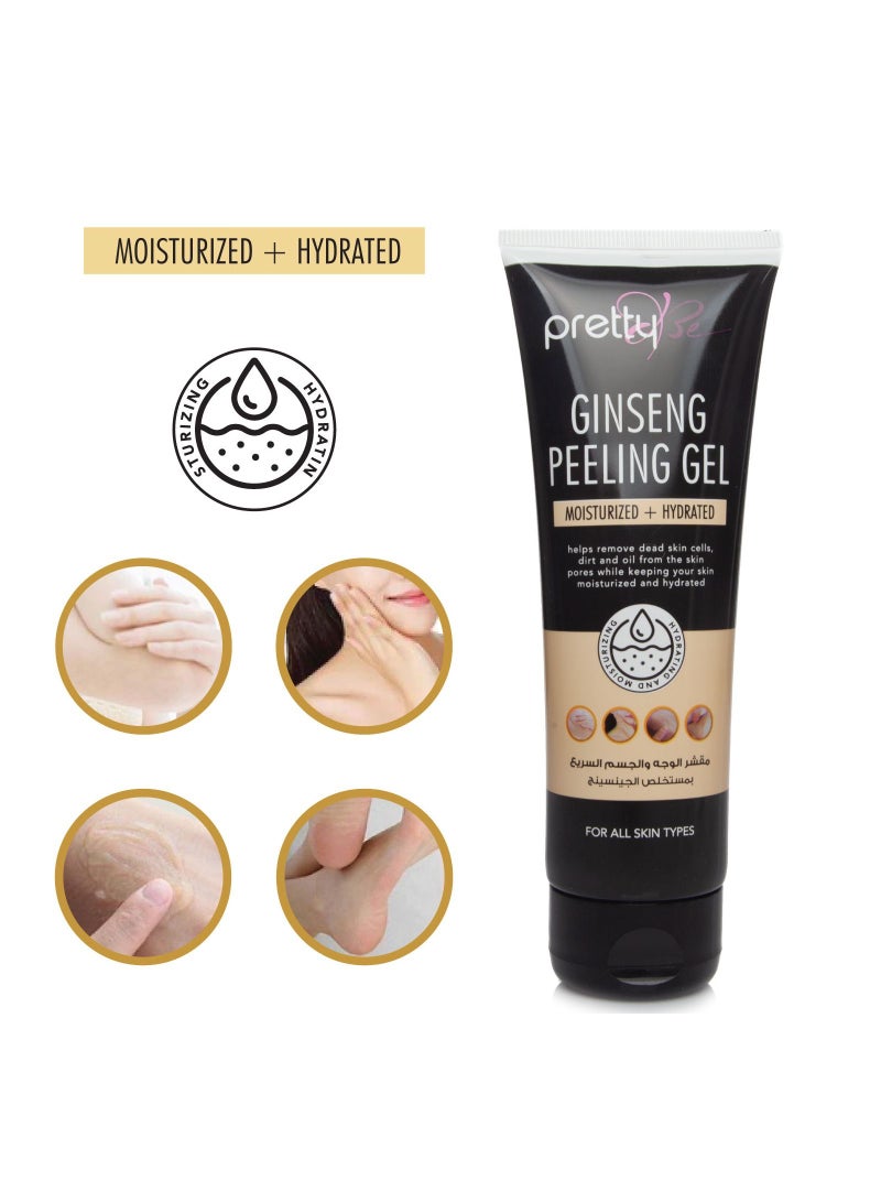 Pretty Be PrettyBe Ginseng Peeling Gel Moisturized and Hydrated For All Skin Types In 100ml - Image 2