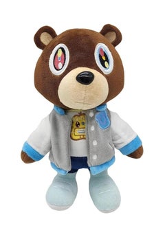 Kanye Bear Plush Toy, 1/2 Piece Dropout Bear Plush Toy, Cartoon Teddy Bear Plush Toy, Kids, Fans, Gifts & Decorating