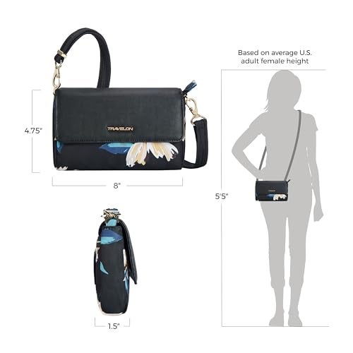 Travelon Anti-Theft Addison Convertible Crossbody/Belt Bag - Image 4