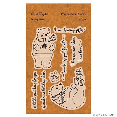 Craftangles Photopolymer Stamps Bearing Gifts