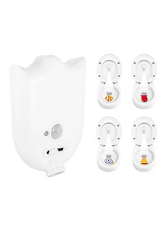 Toilet Night Light, Target Toilet Light Potty-Training Projector, Motion Activated, Toilet Bowl Animated Pictures and Cartoons Night Light Aim for Boys