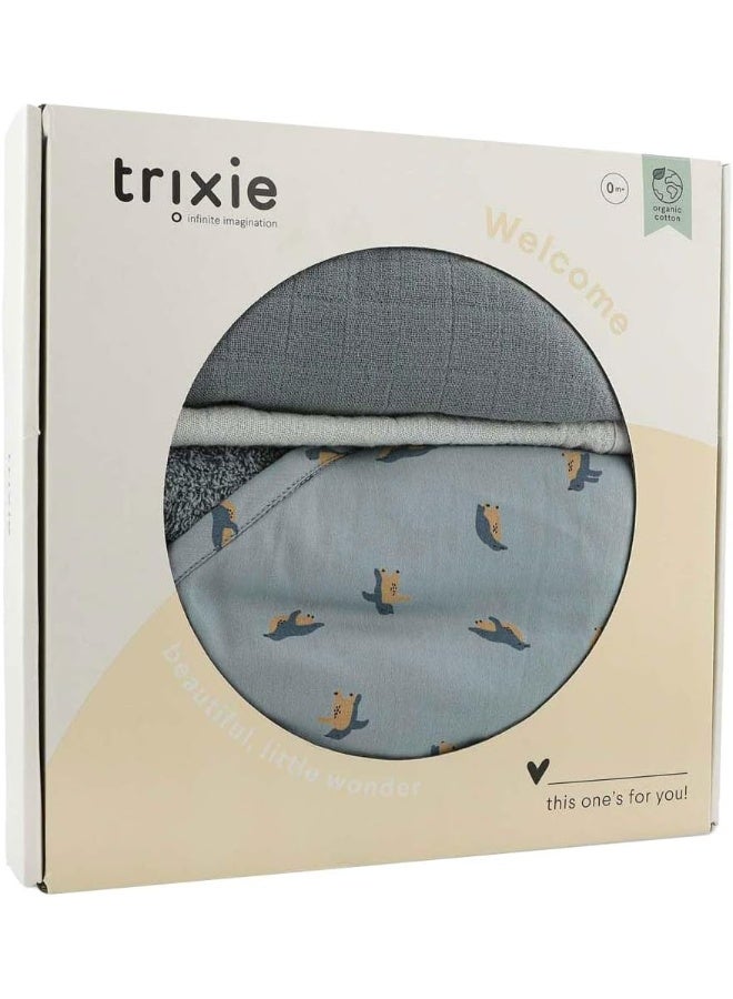 Trixie Peppy Penguins Newborn Gift Box, Large - Image 2