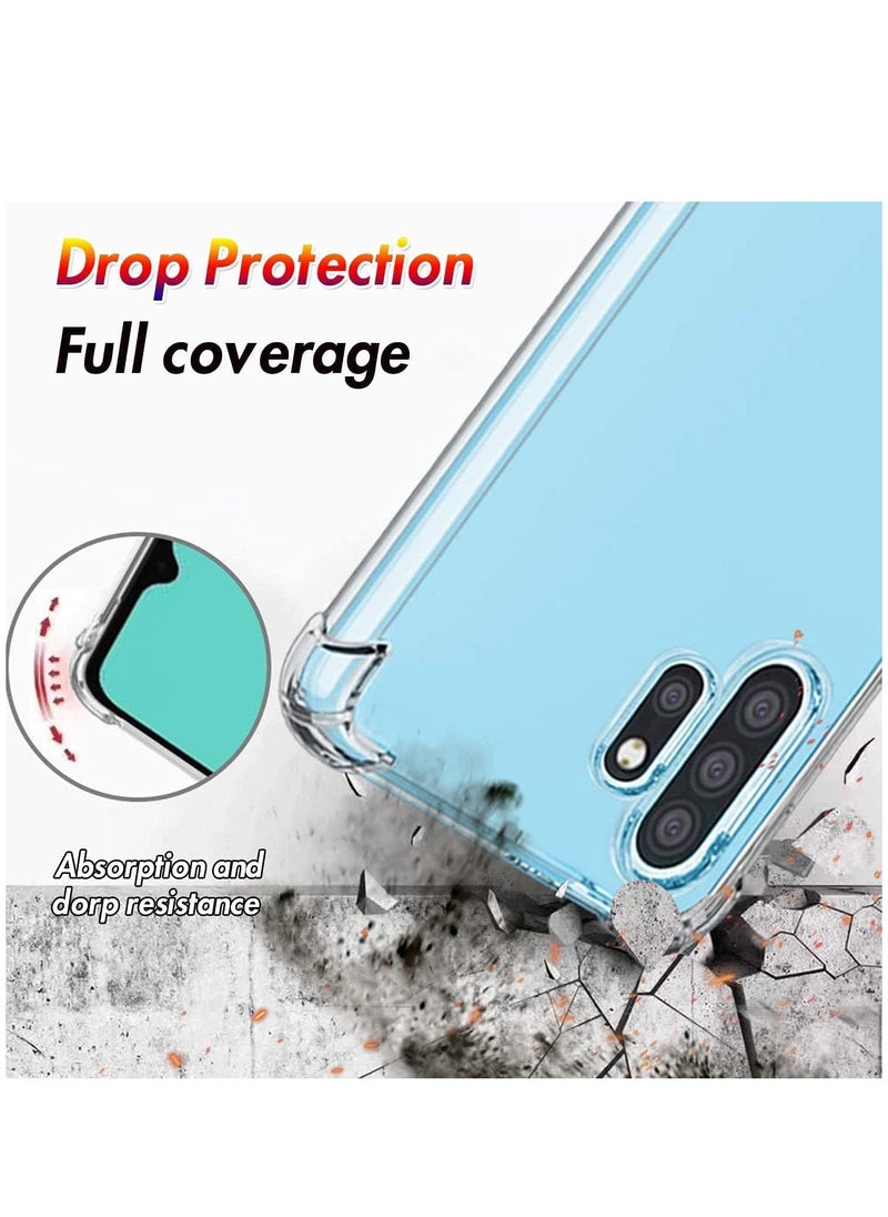 Raxoom Samsung Galaxy A32 4G Case Cover Protective Shock Absorption Bumper soft Transparent Case (Clear) - Image 2