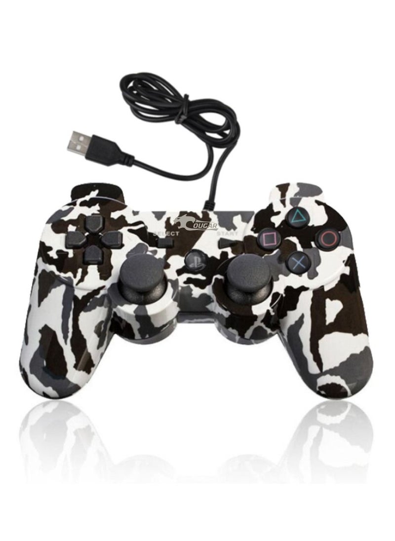 Cougar - COUGAR PS3 Dualshock Wired Controller For Playstation 3 - (Camouflage Gray - Image 1