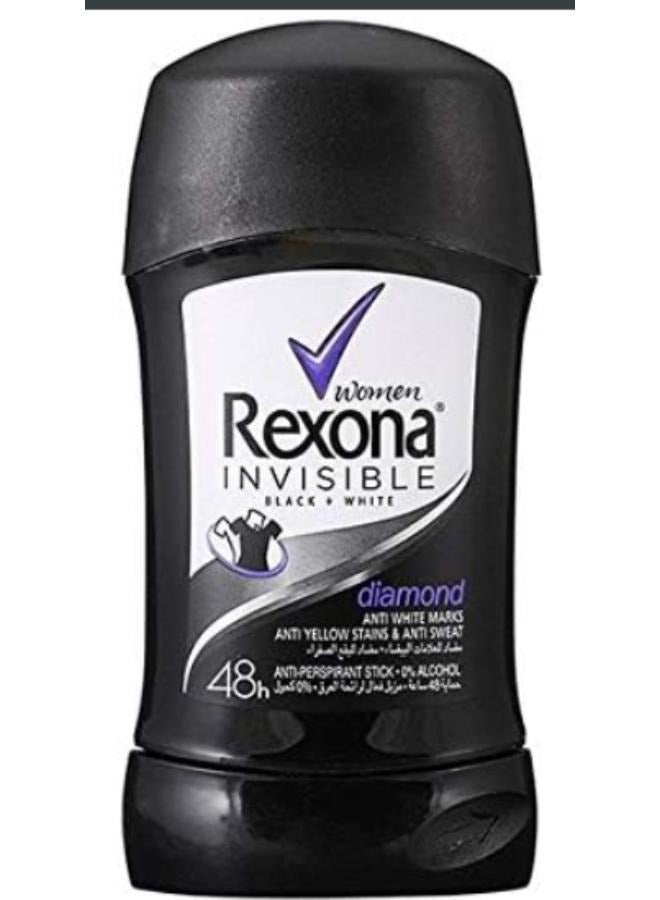 Rexona Invisible Black & White Diamona 48h 40ml