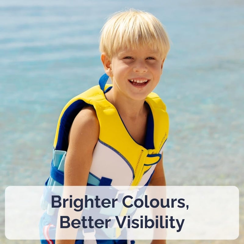 Limmys Premium Kids Swim Vest – Toddler Swim Jacket and Buoyancy Swimming Aid – Modern Design Swimming Vest for Boys and Girls – Innovative Safety-First Features - Image 4