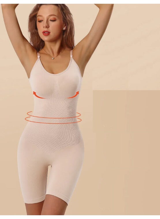 Mistirik Mistrik 5 Zone Firming Anti-Sagging Hips Firming Tight Full Length Corset Skin Color  - Image 4