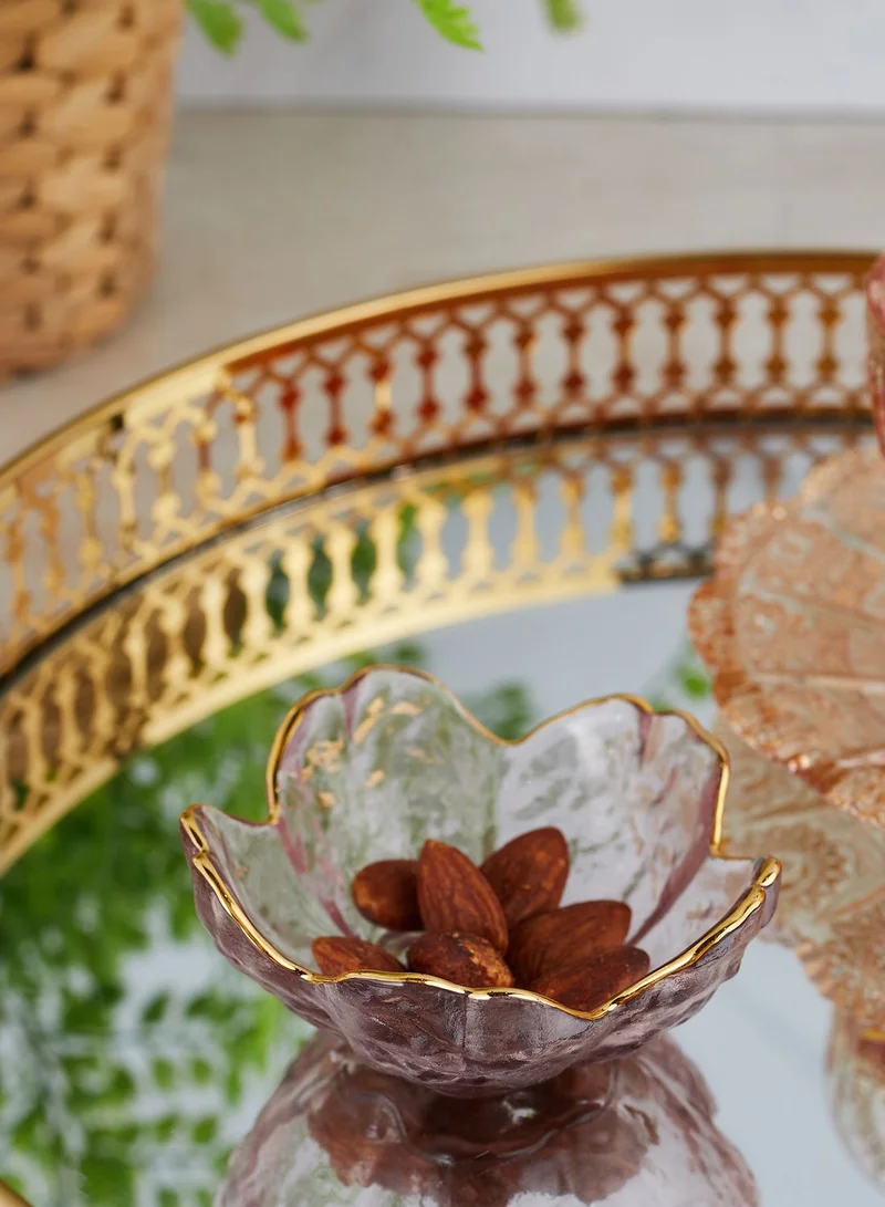 AURORA Flower Shaped Glass