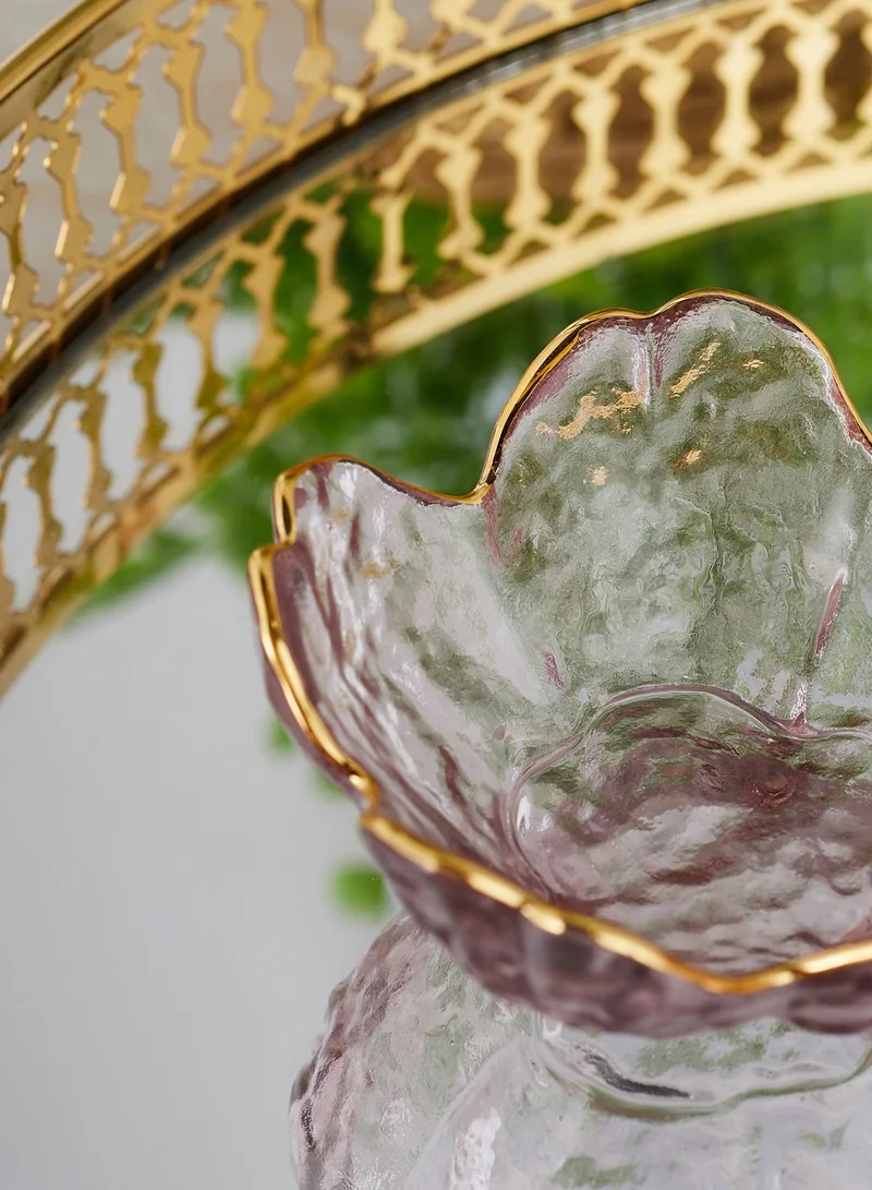 AURORA Flower Shaped Glass
