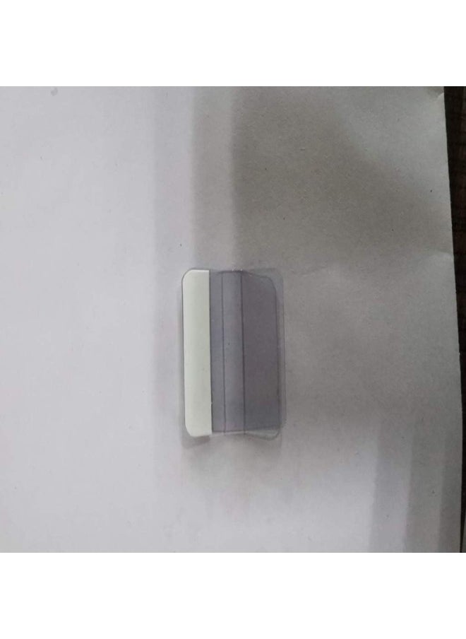 silvercnc 400 Clear Plastic Lip, Self-Adhesive, 1 Inch Earring Card Adapter  - Image 3