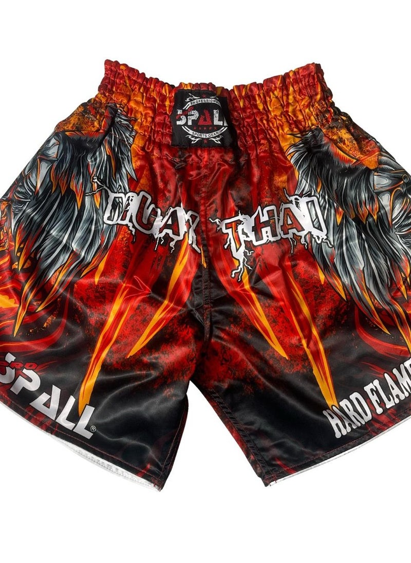 Spall Boxing Shorts For Men Muay Thai Shorts For Kickboxing Wretling Grappling Fight And Cross Training Martial Arts Training Gym Clothing  - Image 1