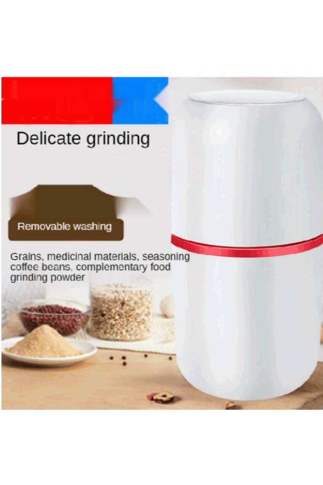 Electric grinder, hand grinder, stainless steel large capacity bean grinder, household coffee bean grinder, portable dry grinder  - Image 2