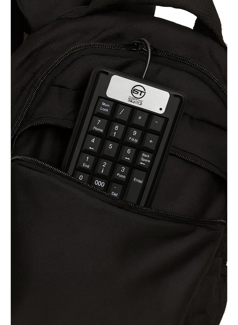 سكاي تيك لوحة أرقام خارجية SKYTECH KJ-07 – تصميم فائق النحافة – توصيل USB سريع – متوافقة مع الكمبيوتر واللاب توب - Image 5