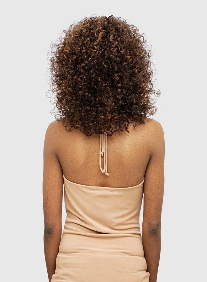 VANESSA Express Weave Easy Steps Medium Length Curly Style Full Volume Synthetic Hair Wig - LA OMARA (SP1B/27) - Image 3