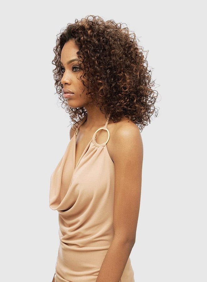 VANESSA Express Weave Easy Steps Medium Length Curly Style Full Volume Synthetic Hair Wig - LA OMARA (SP1B/27) - Image 2