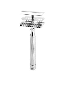 Muhle MÜHLE TRADITIONAL R41 Double Edge Safety Razor (Open Comb) For Men - Perfect for Every Day Use, Barbershop Quality Close Smooth Shave  - Image 2