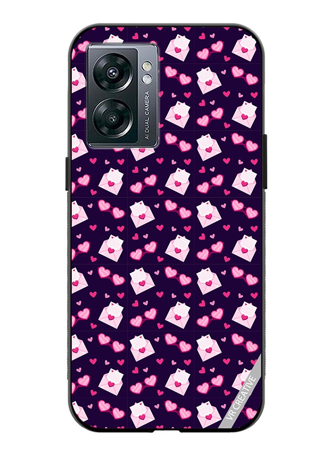 VR CREATIVE Protective Case Cover For Oppo A57 5G Love Pattern Design Multicolour - Image 1