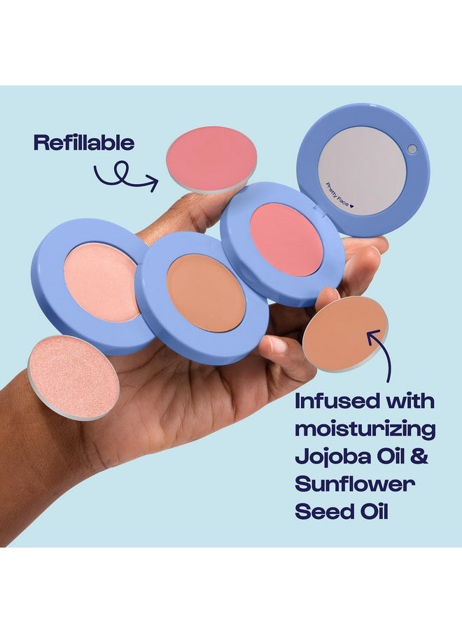 ALLEYOOP Alleyoop Stack The Odds - Multi-Use Face Palette Sassy Pants- Blush, Contour/Bronzer, Highlight and Mini Mirror - Blendable Cream to Natural Finish - Jojoba and Sunflower Oil - Cruelty-Free, and Vegan  - Image 3
