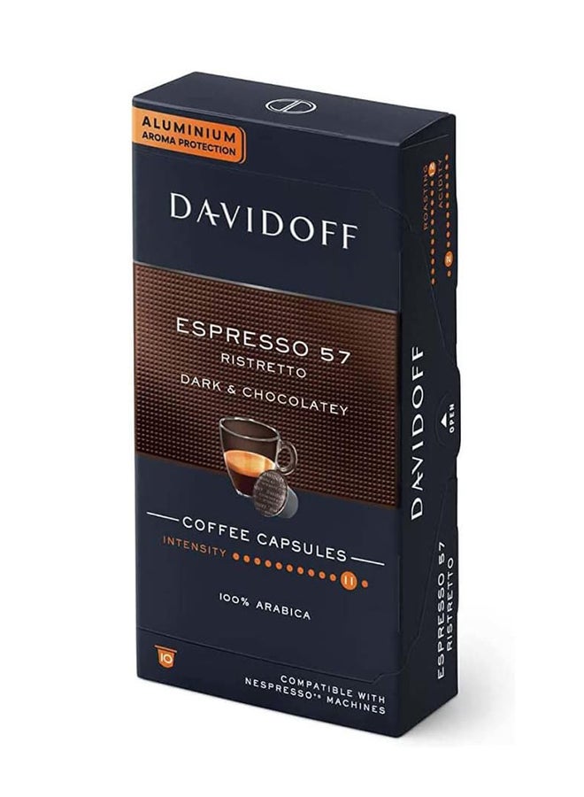 Davidoff Espresso 57 Coffee Capsules 10 Capsules (55g)  - Image 3