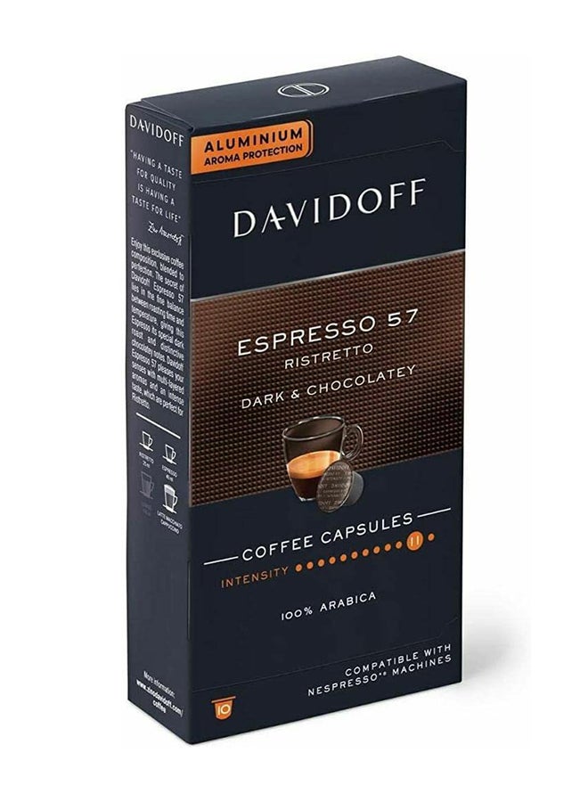 Davidoff Espresso 57 Coffee Capsules 10 Capsules (55g)  - Image 4